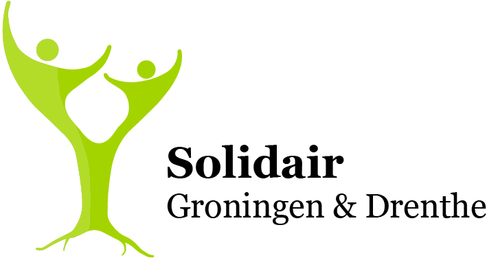 Logo solidair zonder ondertitel zwart